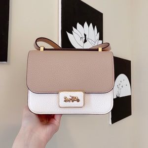 Coach Alie Shoulder Bag 18 In Colorblock